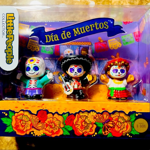 Fisher Price Little People Collector Day Of The Dead Dia De Muertos New Sealed - Picture 1 of 3